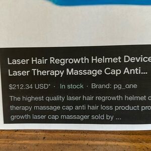 Laser Hair growth by Dion